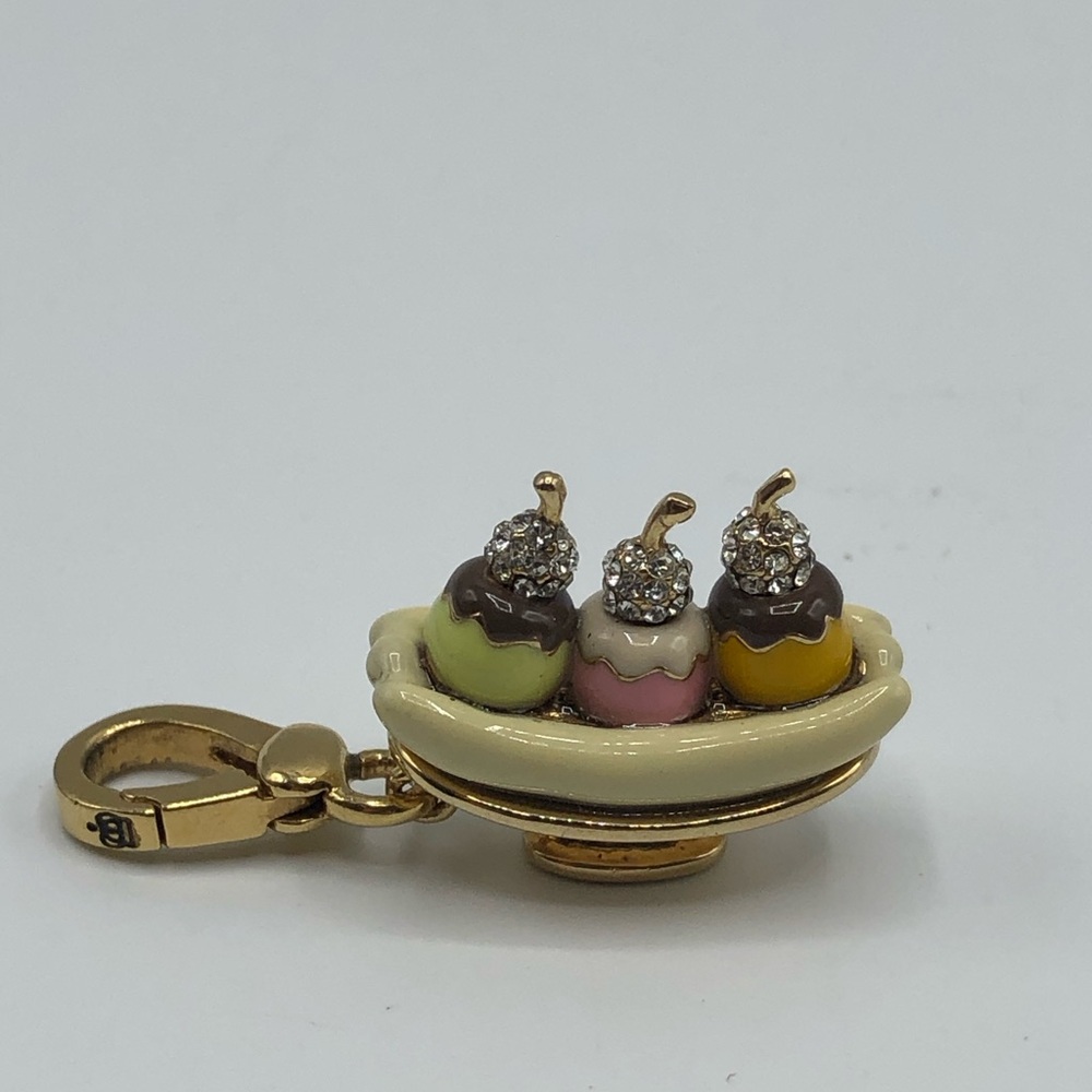 Vintage Juicy Couture Gold Tone Banana Split Charm
